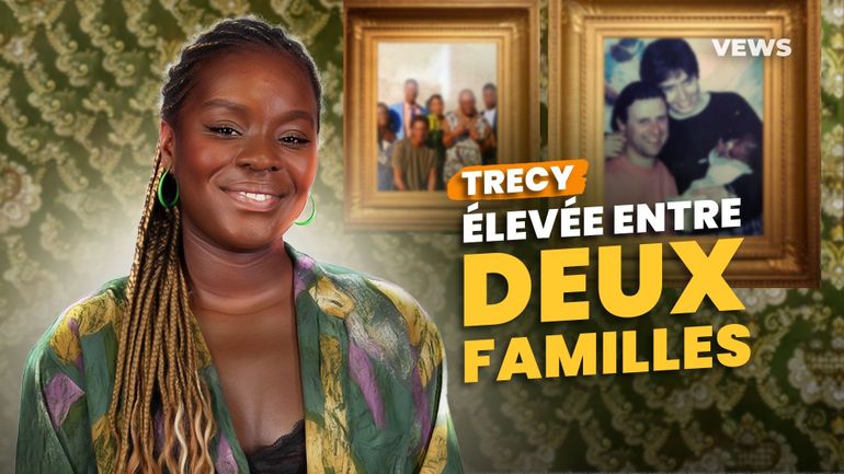 Trecy a grandi entre sa famille d'accueil et sa famille biologique : 