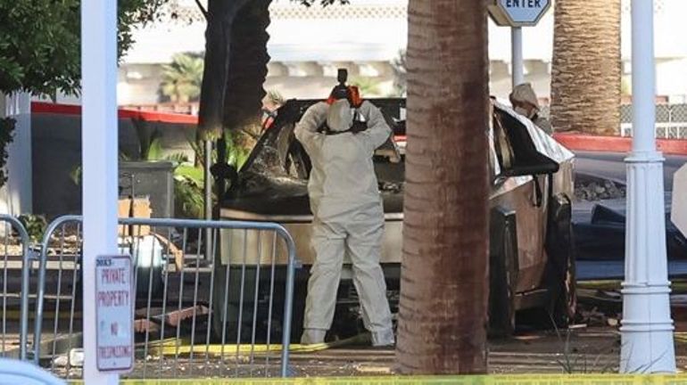 Etats-Unis : le FBI ouvre une enquête à la suite de l'explosion d'un Cybertruck devant l'hôtel Trump à Las Vegas