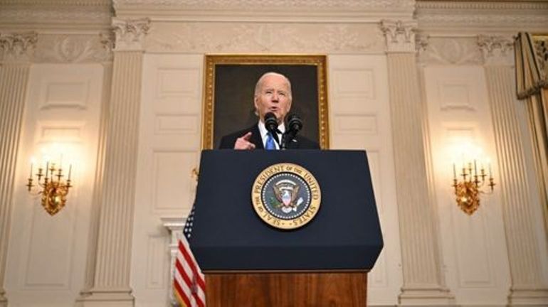 Invasion de l'Ukraine : Joe Biden exhorte les républicains à choisir l'Ukraine plutôt que Donald Trump