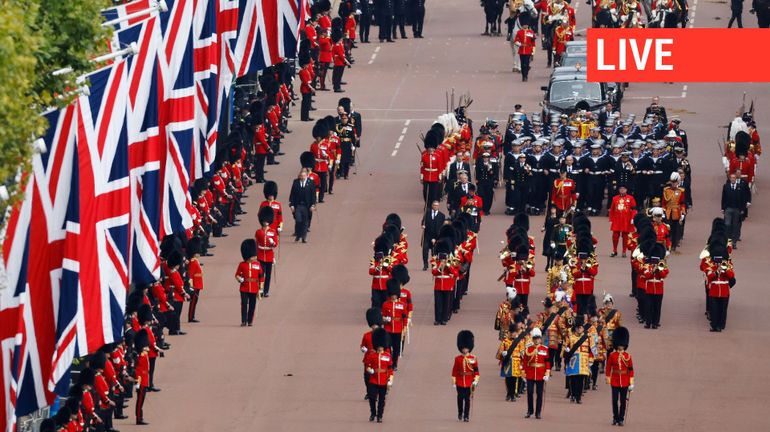 Direct - Funérailles d'Elizabeth II : la procession remonte le Mall