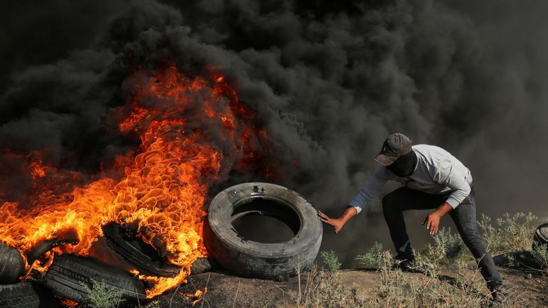 Conflit israélo-palestinien : frappes aériennes d'Israël sur Gaza en réponse à des tirs de roquettes