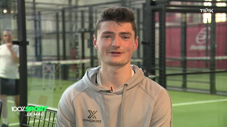 Maxime Deloyer, la pépite du padel belge