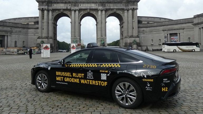 Un projet pilote de taxi à hydrogène lancé à Bruxelles