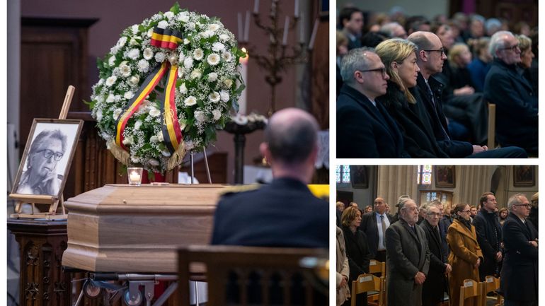 Décès de Paula D'Hondt : un demi-millier de personnes a assisté aux funérailles de la ministre d'Etat à Haaltert