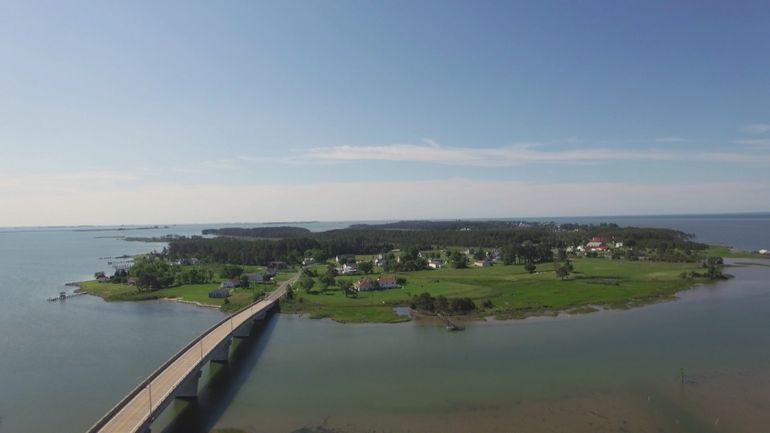 Perles d'eau : l'île de Hoopers