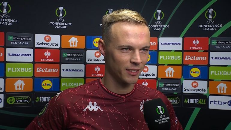 Maxime Delanghe, gardien heureux et précieux du Cercle Bruges : 