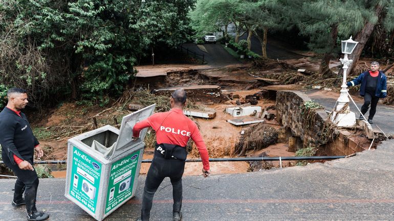 Un mois après des inondations meurtrières, l'Afrique du Sud est une nouvelle fois sous l'eau