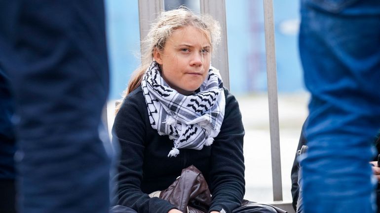 Guerre Israël-Gaza : Greta Thunberg arrêtée au Danemark lors d'une action pro-palestinienne