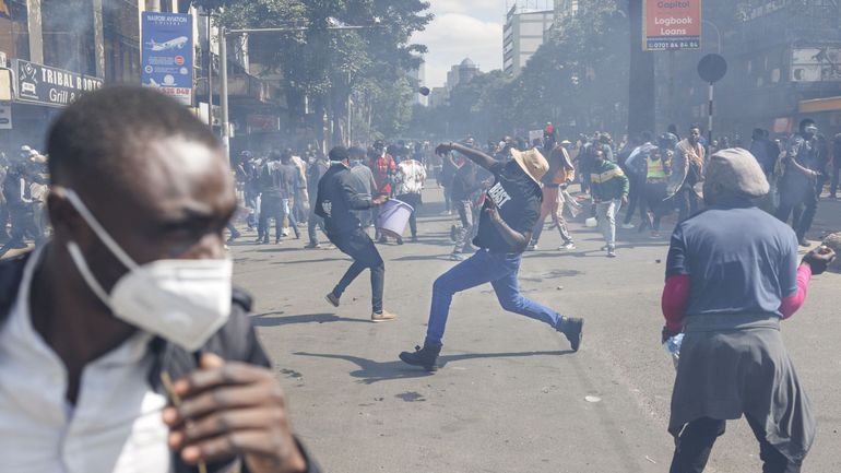 Kenya : des manifestations antigouvernementales virent au chaos, au moins cinq morts