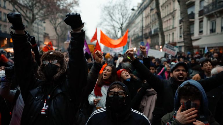 France : 44 personnes interpellées à Paris lors de la manifestation contre la réforme des retraites