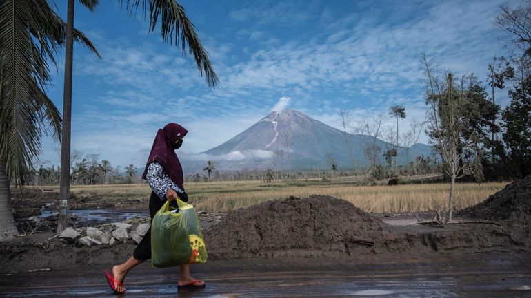 Indonésie : le bilan de l'éruption du volcan Semeru sur l'île de Java atteint 39 morts