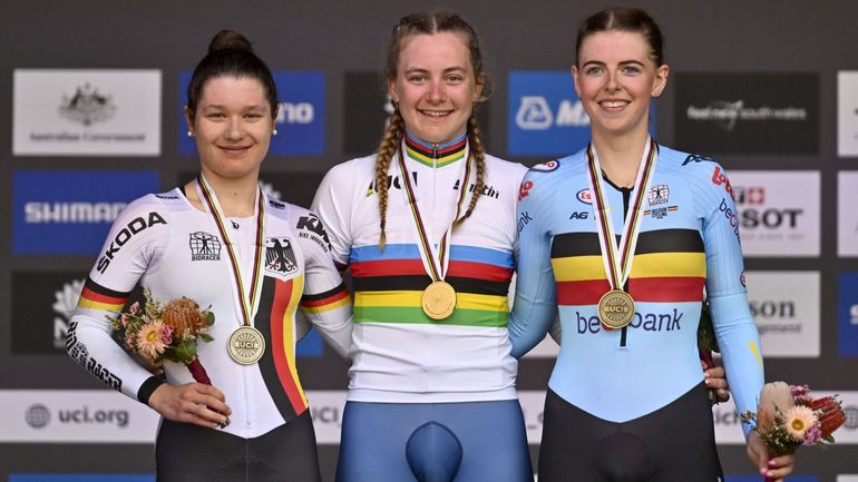 Mondiaux de cyclisme : Zoe Bäckstedt très émue par son titre mondial, au lendemain des funérailles d’Elizabeth II