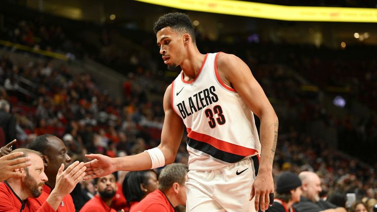 13 points en 14 minutes, homme du match : Toumani Camara impressionne d’entrée avec Portland
