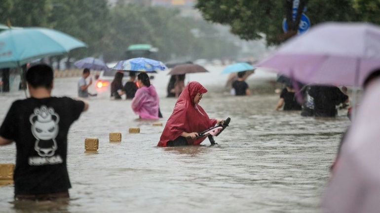 Chine : inondations 