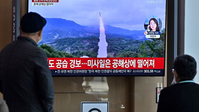 La Corée du Nord lance quatre missiles de courte portée vers la mer
