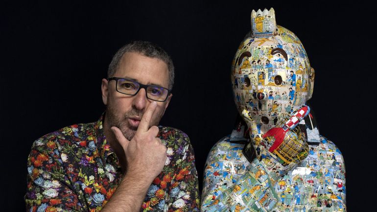 Le plasticien Peppone condamné à payer 114.157 euros pour avoir sculpté Tintin