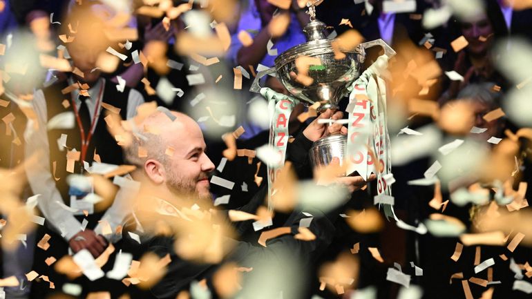 Champion d’Europe U19 à 14 ans, premier Européen continental champion du monde : le sacre de Luca Brecel en chiffres