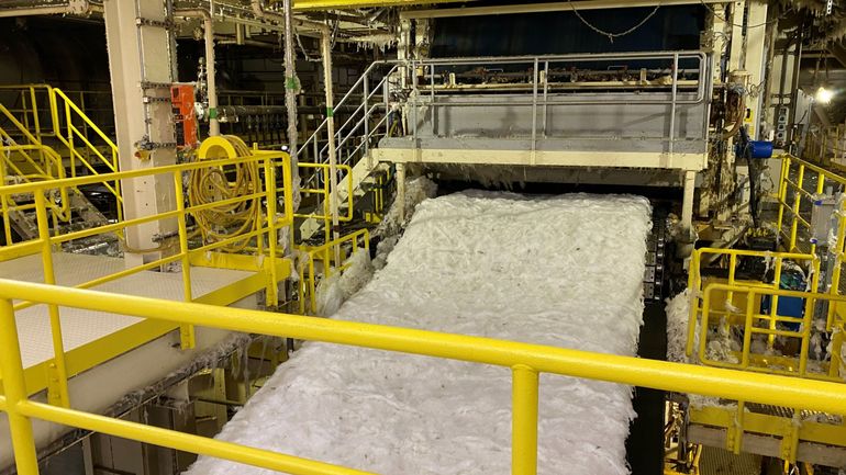 La société visétoise Knauf recycle la laine de verre: il faudrait juste décourager la mise en décharge de ce genre de déchets