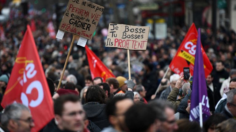 Réforme des retraites en France : plus d'un million de manifestants selon la CGT, 368.000 d'après le gouvernement