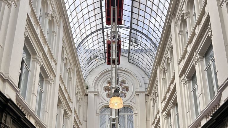 Charleroi : le passage de la Bourse fait peau neuve