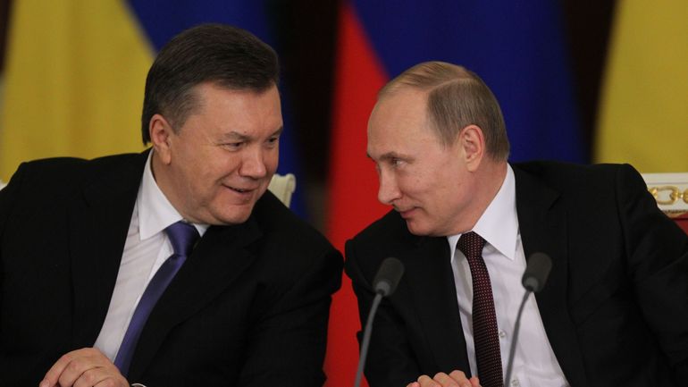 Guerre en Ukraine : L'ancien président Ianoukovytch et son fils ajoutés à la liste des sanctions de l'UE