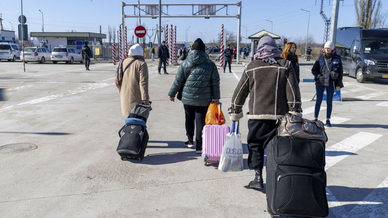 Guerre en Ukraine : six millions d'Ukrainiens ont traversé la frontière polonaise depuis février