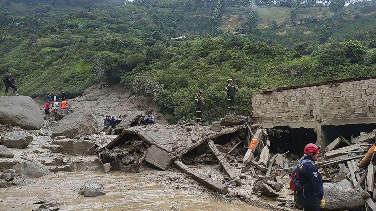 Colombie : les fortes pluies causent un glissement de terrain, 15 morts à déplorer