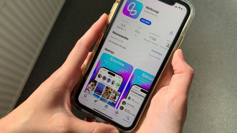 WeScoop, le réseau social belge qui démarre "mieux qu’Instagram"