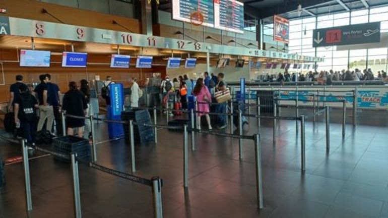 Tensions sociales chez Ryanair : la situation est calme à l'aéroport de Charleroi