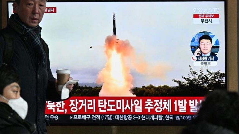 La Corée du Nord a tiré un missile capable d'atteindre les Etats-Unis