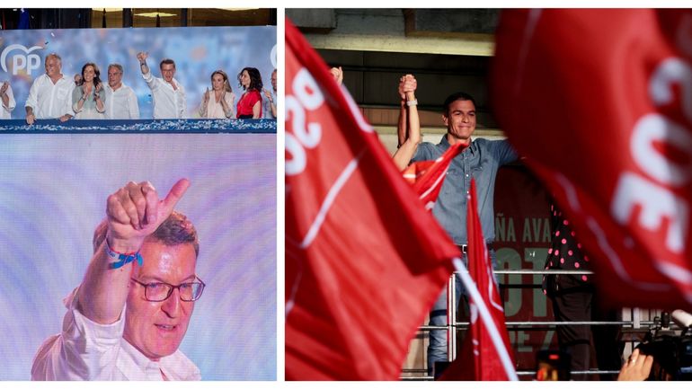 Elections en Espagne : la droite finit première mais Pedro Sánchez crée la surprise et espère se maintenir au pouvoir