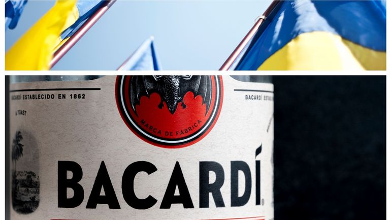 Guerre en Ukraine : Kiev inscrit l'entreprise Bacardi sur la liste des 