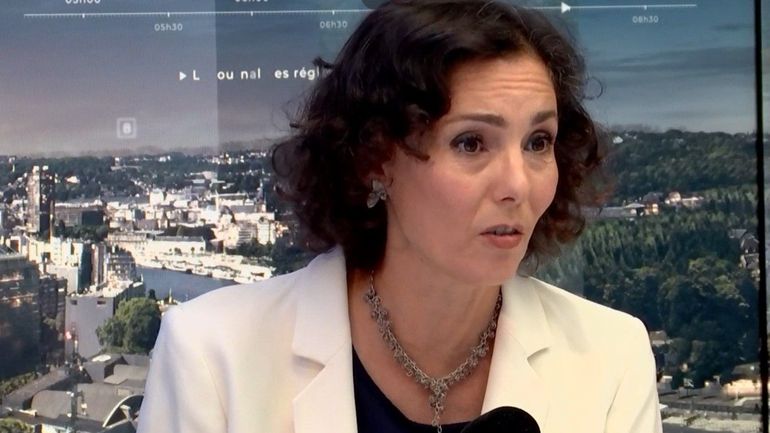 La commissaire européenne chargée de l'aide humanitaire Hadja Lahbib (MR) : 