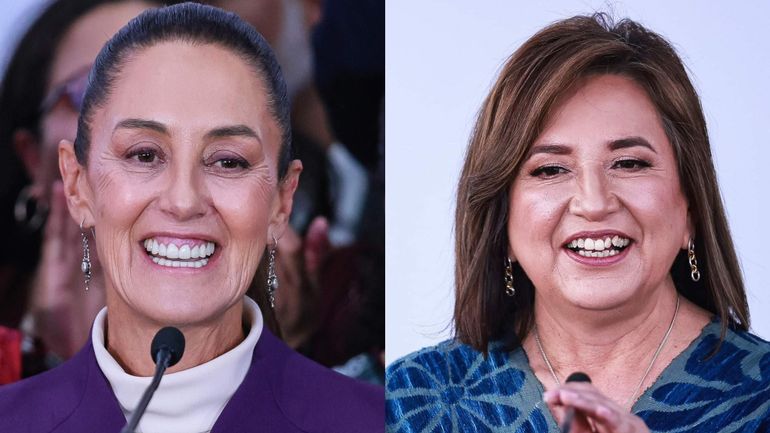 Deux femmes à départager pour la présidence du Mexique : qui sont Claudia Sheinbaum et Xochitl Galvez ?