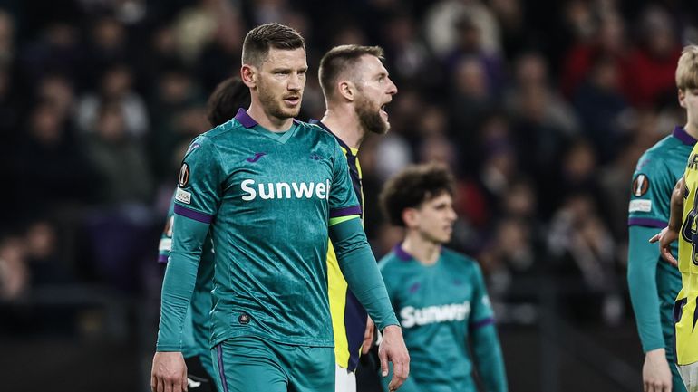 Jan Vertonghen enfin de retour avec Anderlecht après 6 mois d’absence : 