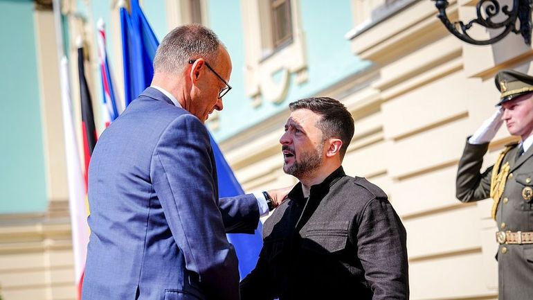 Guerre en Ukraine : Volodymyr Zelensky est attendu en Allemagne pour un entretien avec Friedrich Merz