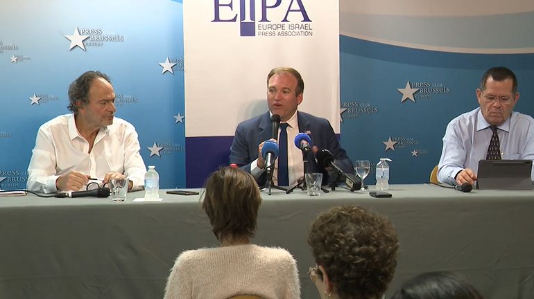 Face à la presse et malgré les enquêtes internationales, le directeur de la Fondation humanitaire de Gaza nie toujours les violences meurtrières