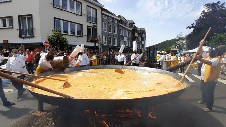 Malmedy s'apprête à réaliser sa 27e Omelette géante à l'occasion du 15 août