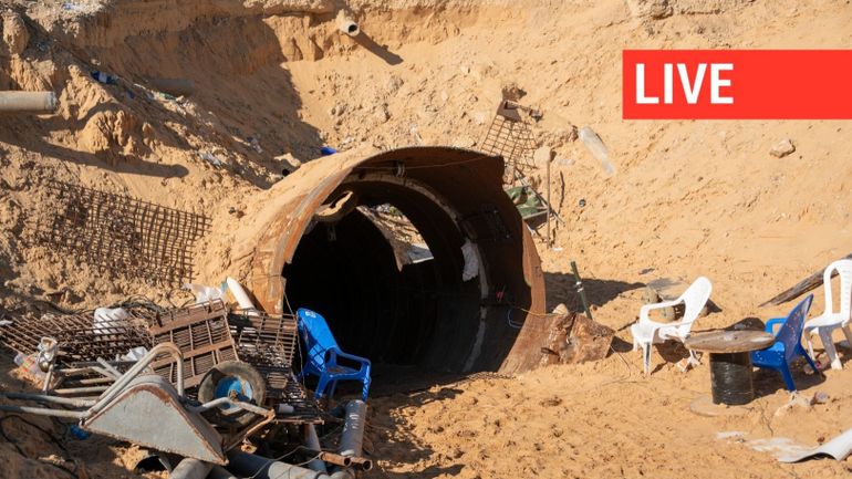 Direct guerre Israël-Gaza : les soldats israéliens découvrent un tunnel avec des cellules pour les otages à Gaza