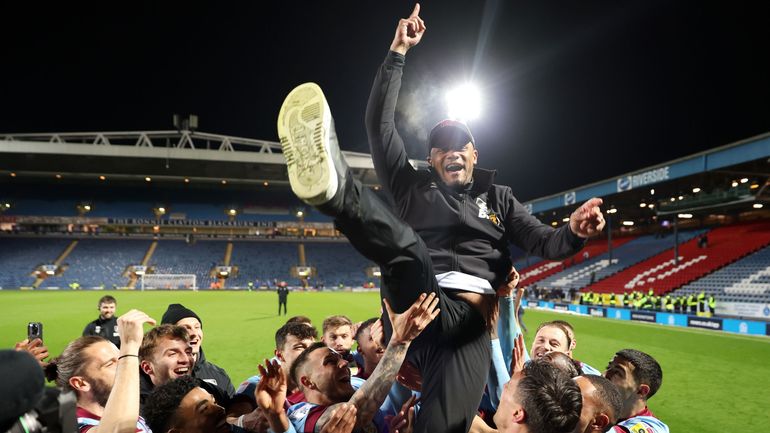 Vincent Kompany, titré avec Burnley en Championship : 