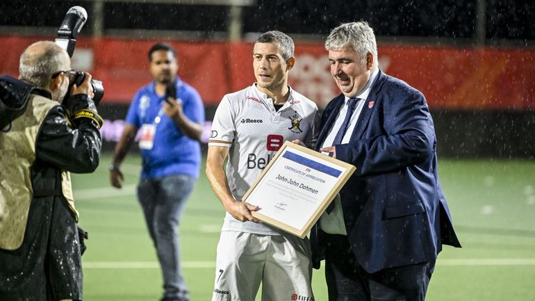 Un record du monde de sélections (453 !) pour John-John Dohmen : "C'est génial, mais je pense plus à gagner des tournois"