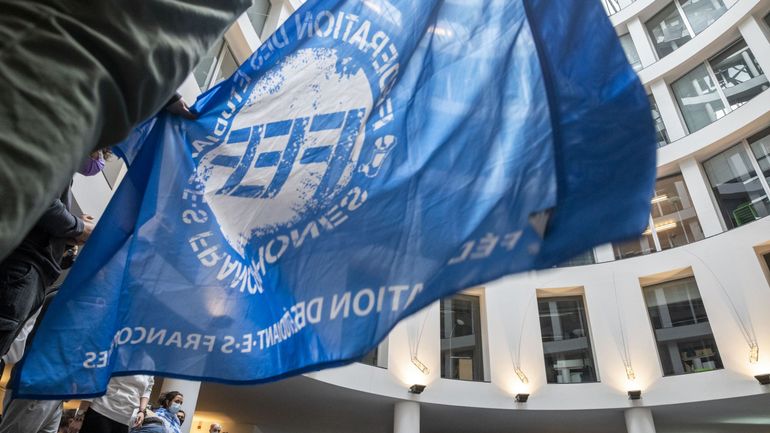 La FEF mène une action symbolique contre la réforme paysage, qu'elle considère 