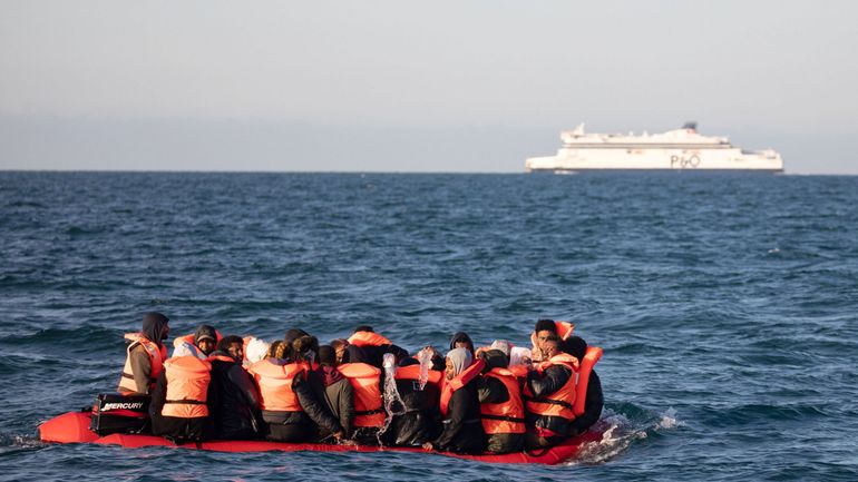 Asile et migration : plus de 45.000 traversées illégales de la Manche en 2022, nouveau record