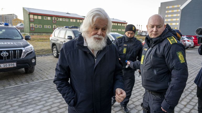 La détention du militant écologiste Paul Watson au Groenland prolongée jusqu'au 4 décembre