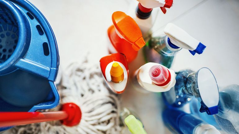 Utilisation accrue des produits d'entretien depuis le Covid, un danger pour notre santé ?