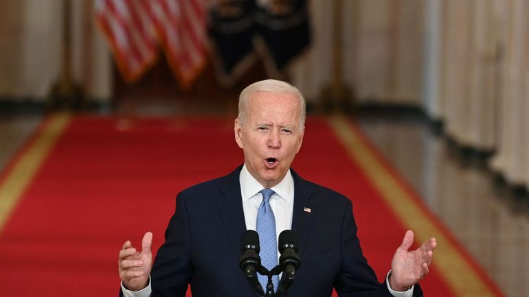 Afghanistan : Joe Biden loue 