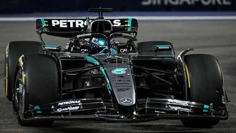 F1 Singapour : Russell s’impose devant Verstappen, McLaren champion des constructeurs