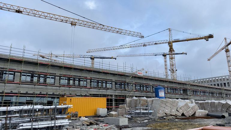 Charleroi: un travailleur étranger décède sur le chantier du nouvel hôpital