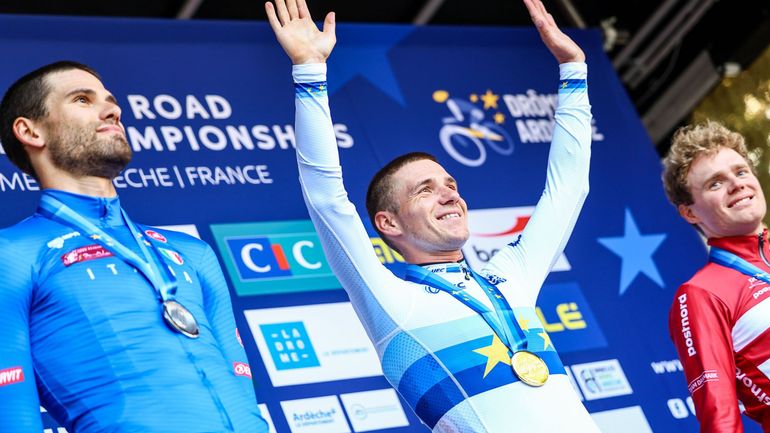 15 médailles, 71% de réussite : Remco Evenepoel ou l'archétype de l’homme de championnat