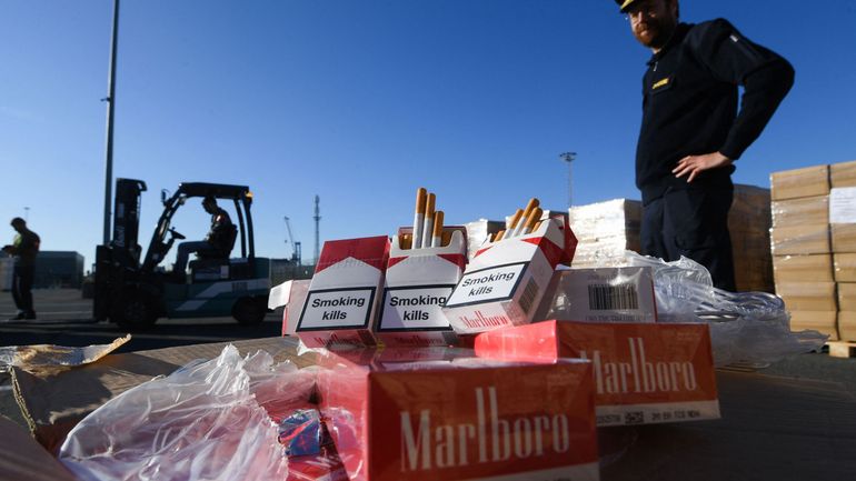 France : 10 tonnes de tabac illicite saisie dans un camion venant de Belgique